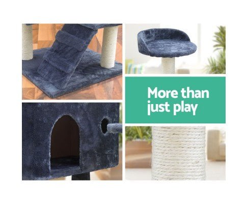 Pet 134cm Cat Scratching Post - Dark Grey - House Of Pets Delight (HOPD)