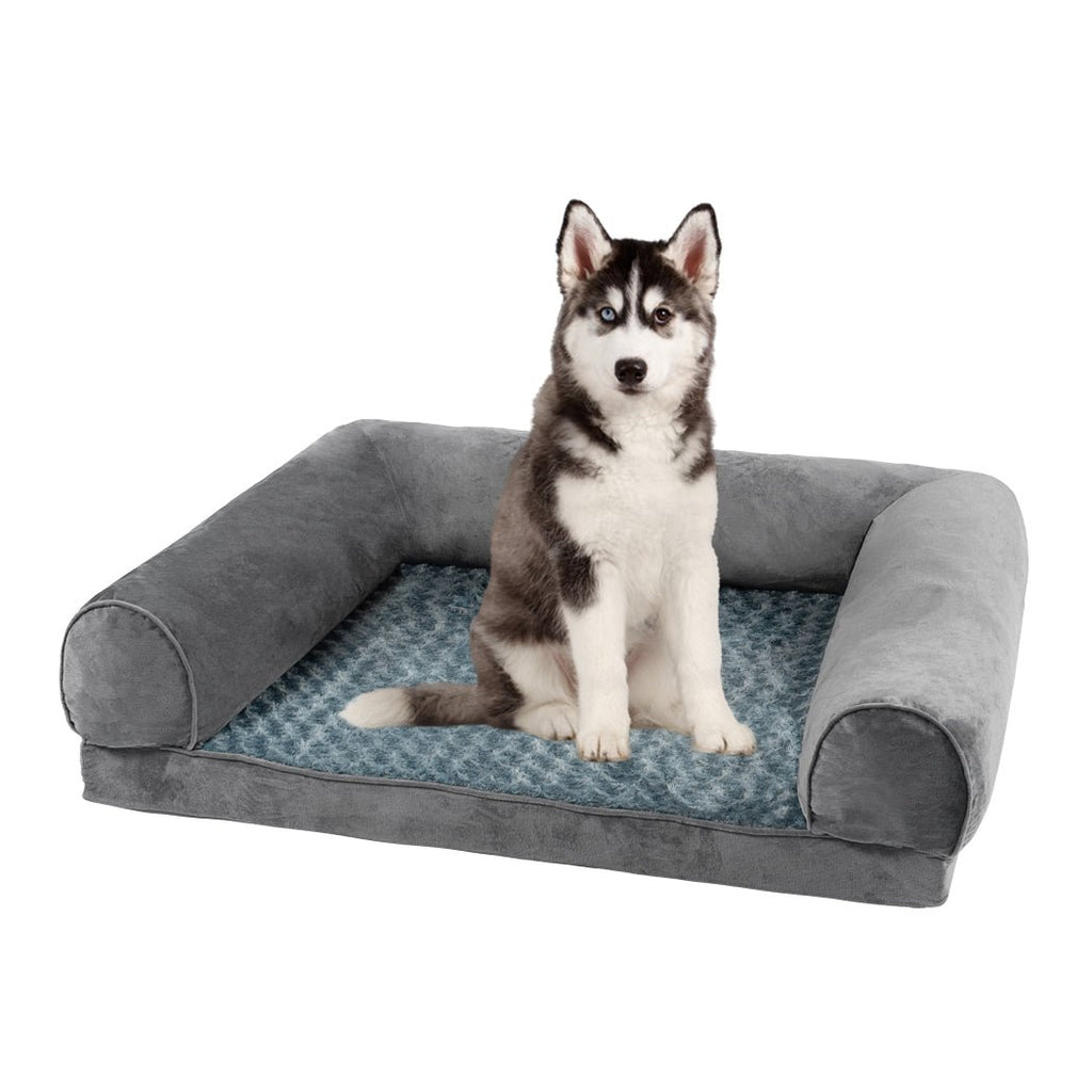 Pet Bed Sofa Warm Mattress Cushion Pillow Mat Plush XL - House Of Pets Delight (HOPD)