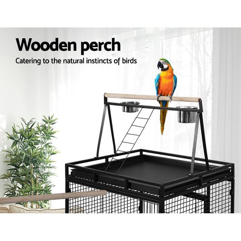 Pet Bird Cage with Perch 173cm - House Of Pets Delight (HOPD)