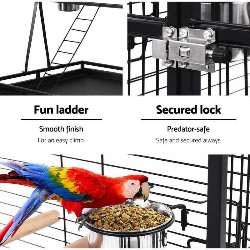 Pet Bird Cage with Perch 173cm - House Of Pets Delight (HOPD)