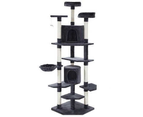 Pet Cat Tree Tower Condo House 203cm - House Of Pets Delight (HOPD)