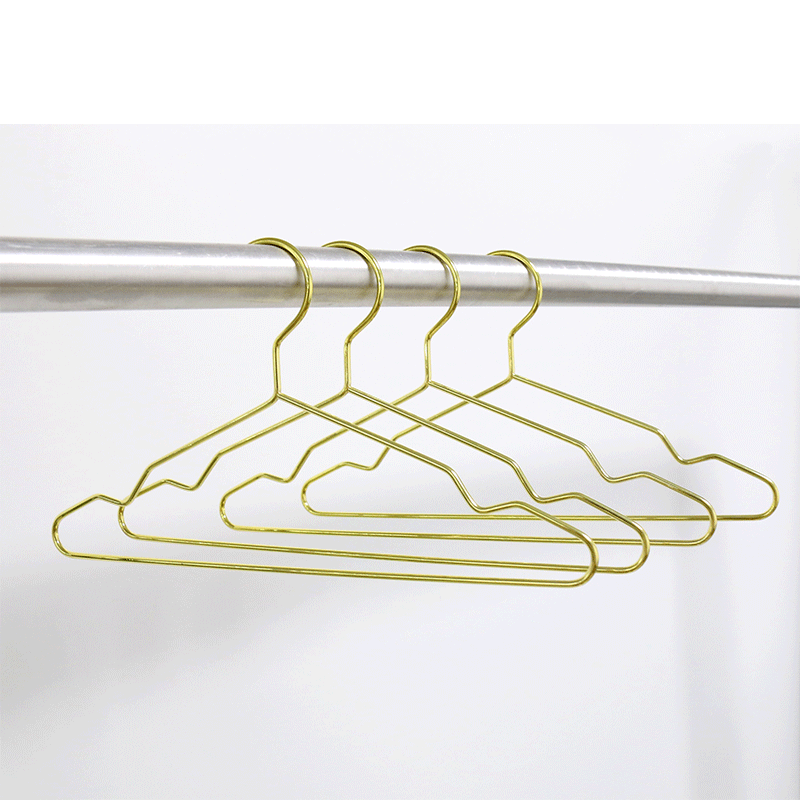 Pet Clothing Hangers - Gold (10pk) 2 Sizes - House Of Pets Delight (HOPD)