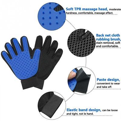 Pet Grooming Magic Massage Glove Hair Deshedding - House Of Pets Delight (HOPD)