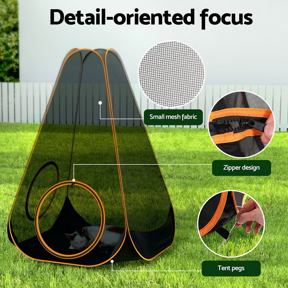 Pet Playpen Cat House 6 in 1 Tent Tunnel - House Of Pets Delight (HOPD)