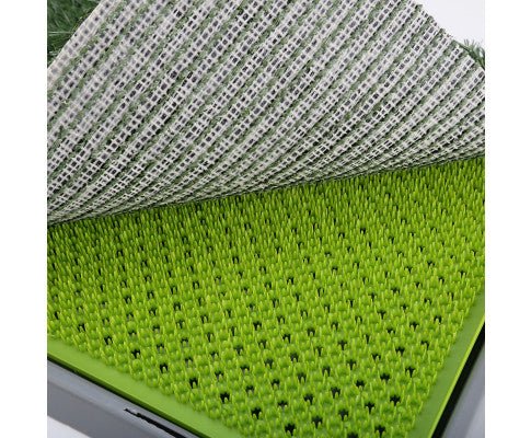 Pet Potty Tray Training Toilet 69cm x 43cm + 1 Grass Mat - House Of Pets Delight (HOPD)