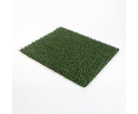 Pet Potty Tray Training Toilet 69cm x 43cm + 1 Grass Mat - House Of Pets Delight (HOPD)