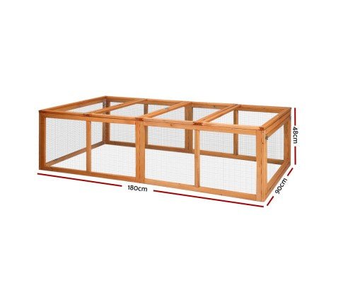 Pet Rabbit Hutch Coop - House Of Pets Delight (HOPD)