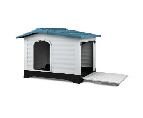 Pet Weatherproof Pet Kennel - Blue - House Of Pets Delight (HOPD)