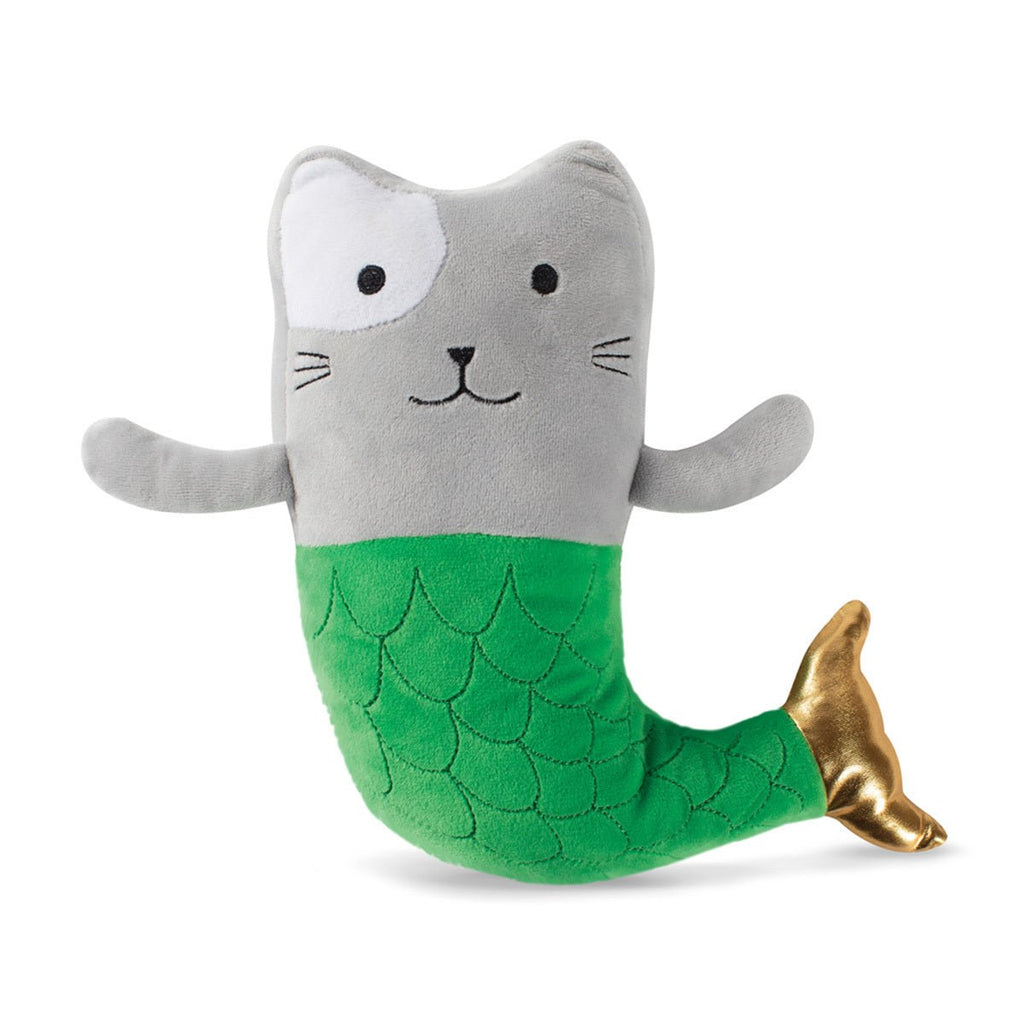 Plush Squeaker Dog Toy - Mercat Mermaid Cat - House Of Pets Delight (HOPD)