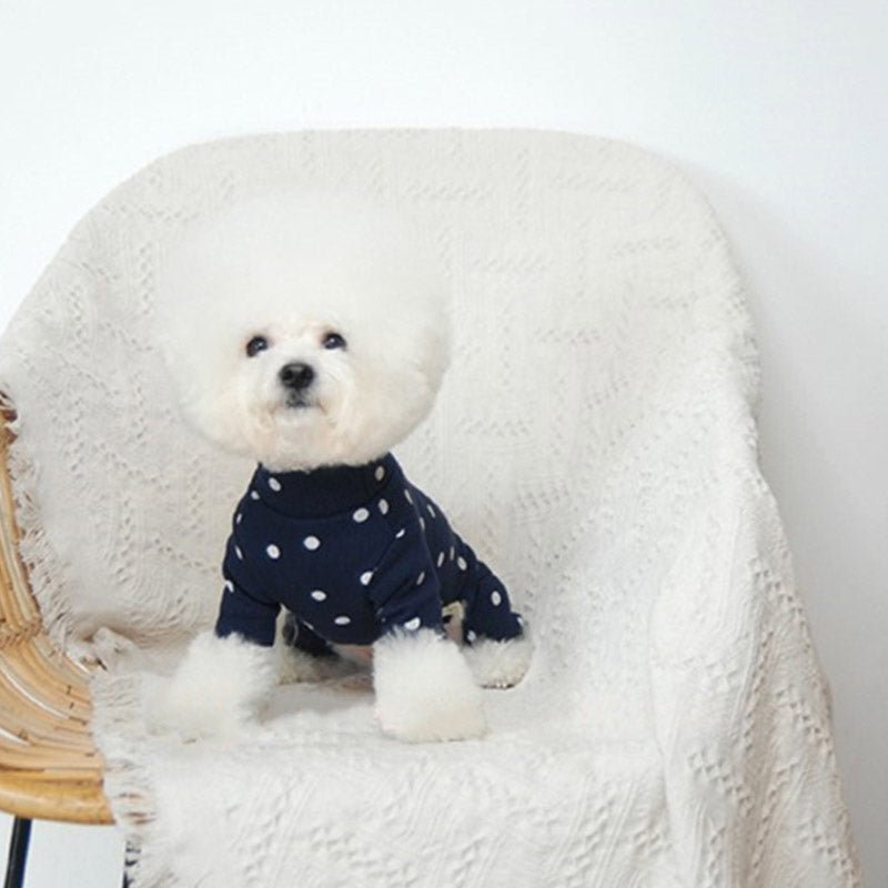 Polka Dot Cotton Jumper - House Of Pets Delight (HOPD)