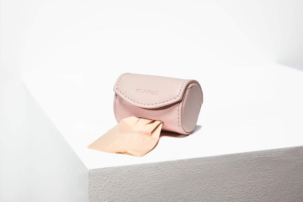 Poop Bag Holder - Pale Pink - House Of Pets Delight (HOPD)