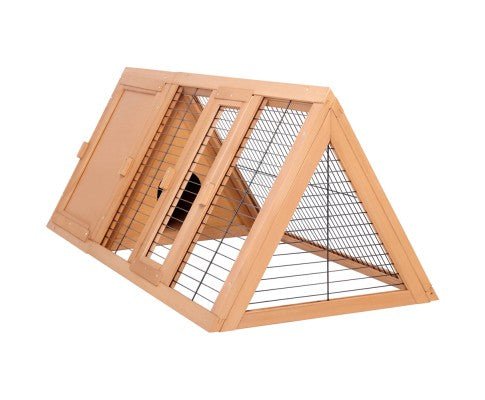 Rabbit & Guinea Pig Triangle Hutch - House Of Pets Delight (HOPD)