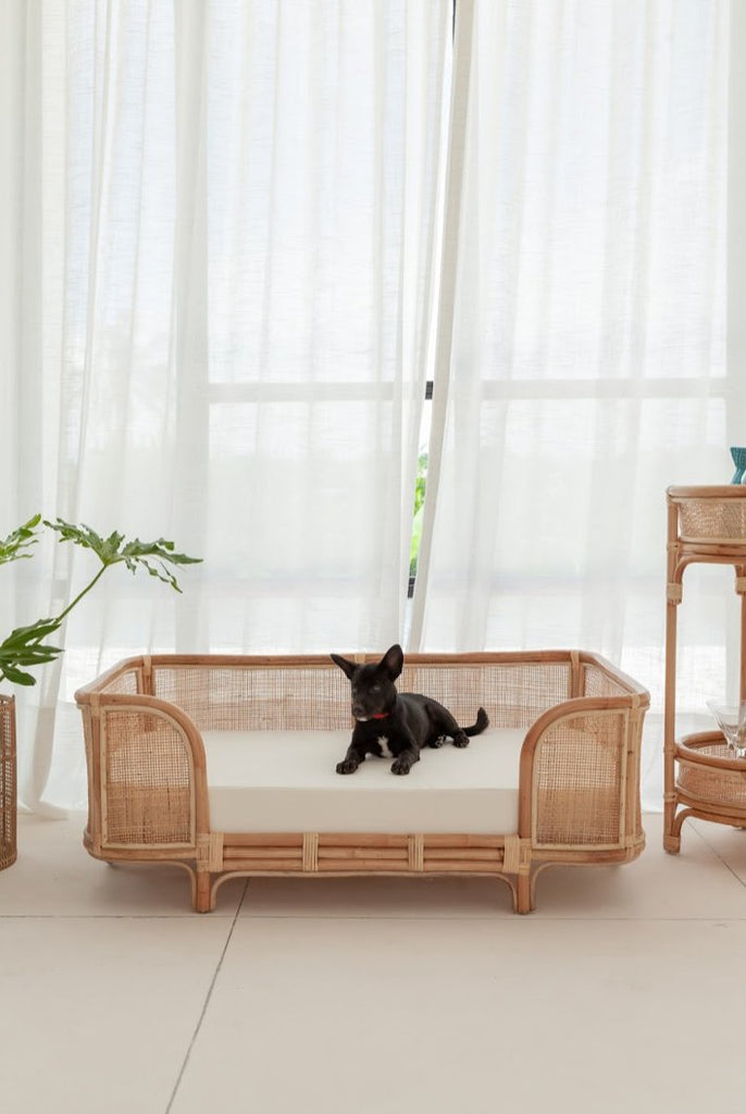 Ralf Rattan Dog Bed - House Of Pets Delight (HOPD)