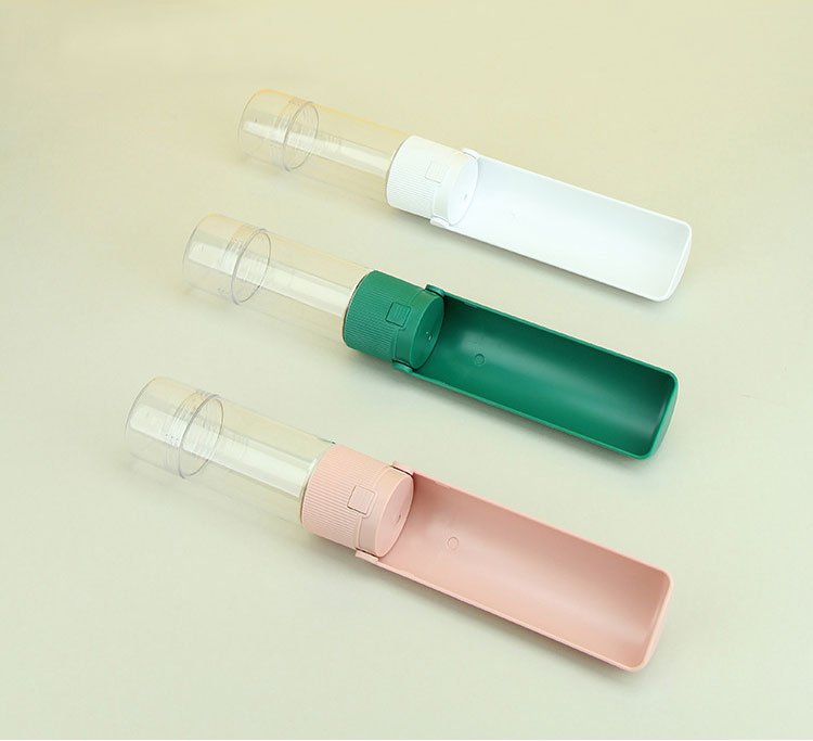 Ribbed Portable Pet Bottle in Emerald - House Of Pets Delight (HOPD)