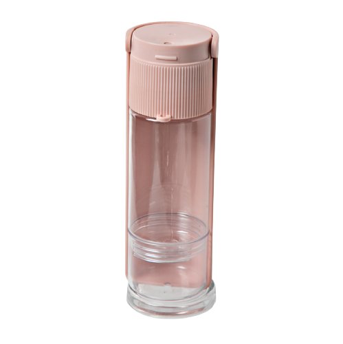 Ribbed Portable Pet Bottle in White - House Of Pets Delight (HOPD)