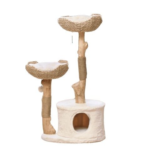Selected Real Wood Cat Tree - Large - House Of Pets Delight (HOPD)