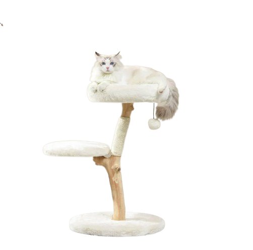 Selected Real Wood Cat Tree - Small - House Of Pets Delight (HOPD)