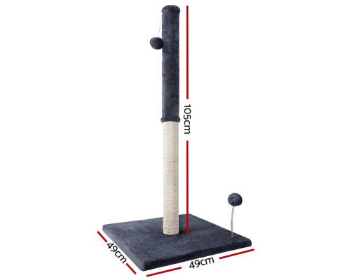 Simple Pet Cat Tree Scratching Post 105cm - House Of Pets Delight (HOPD)