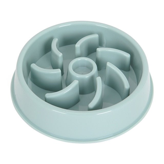 Slow Training Pet Feeder in Pastel Blue - House Of Pets Delight (HOPD)