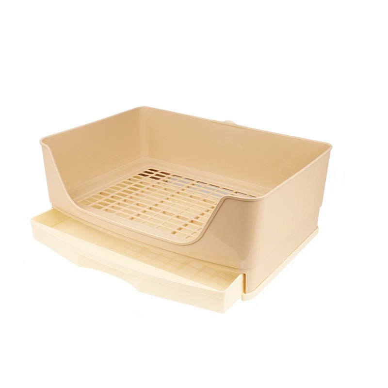 Small Pet Easy Clean Litter Tray Trainer - Nude - House Of Pets Delight (HOPD)