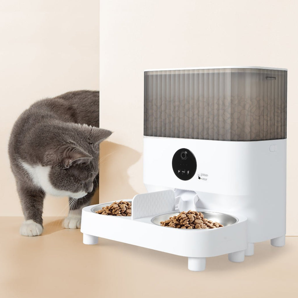 Smart 7L Food Dispenser Pet Feeder with Wifi App & Camera - House Of Pets Delight (HOPD)