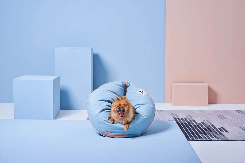 Snuggler Pet Nook – Dusty Blue - House Of Pets Delight (HOPD)