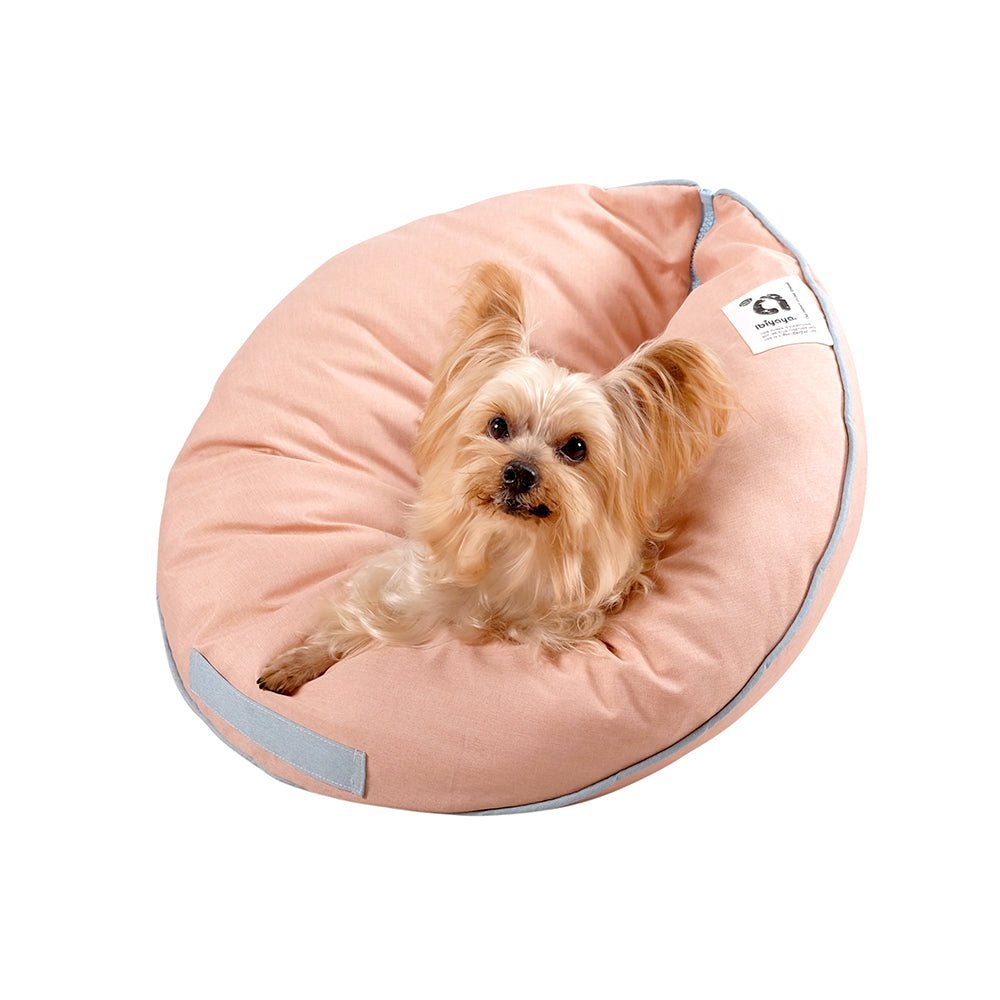 Snuggler Pet Nook – Playful Peach - House Of Pets Delight (HOPD)