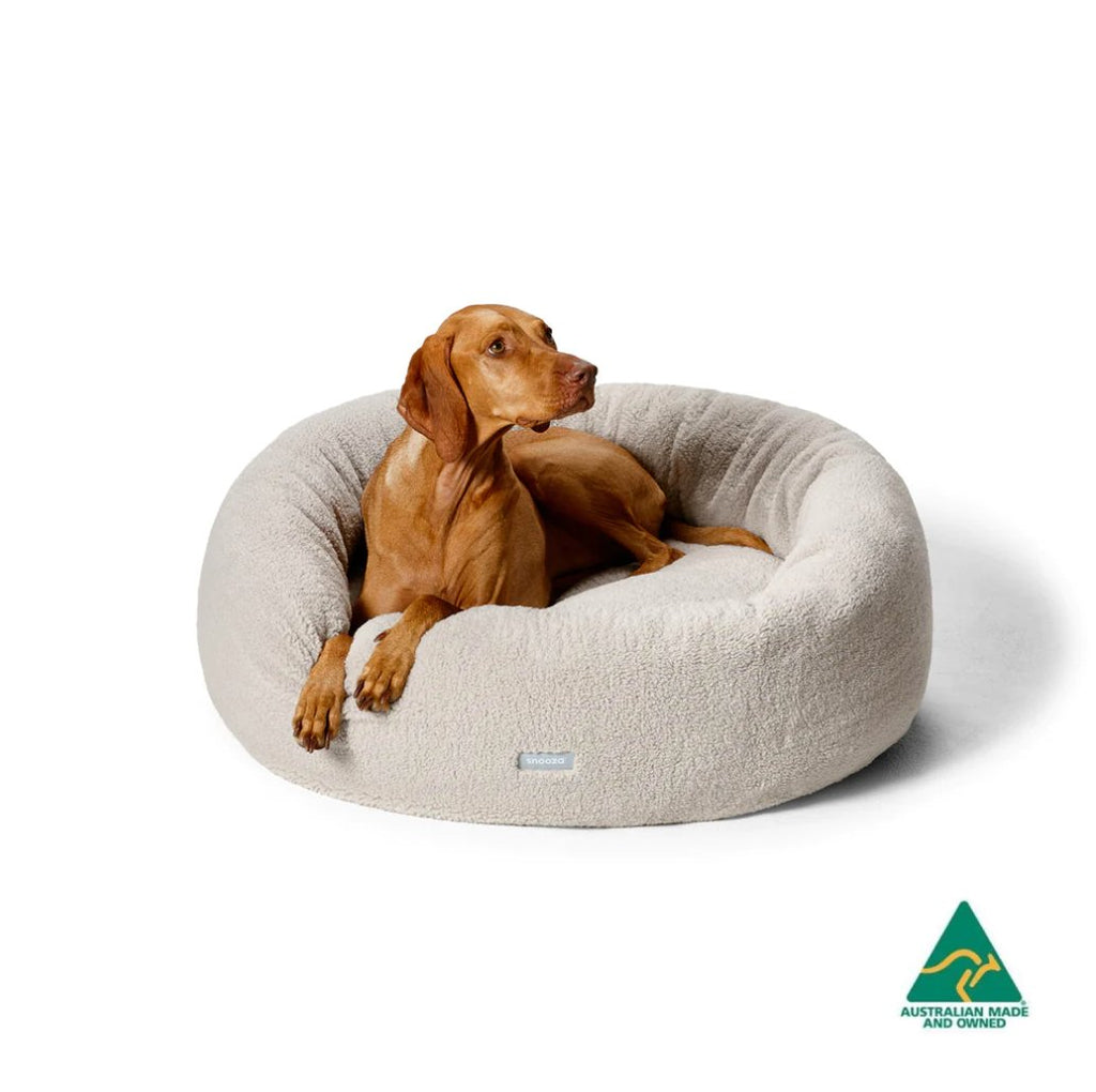 Soft Touch Cuddler Teddy Oat (4 Sizes) - House Of Pets Delight (HOPD)