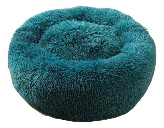 Soothing Calming Donut Pet Bed in Emerald - House Of Pets Delight (HOPD)