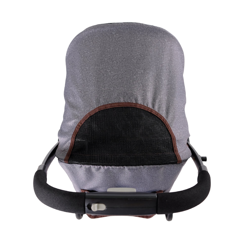 Speedy Fold Pet Buggy – Grey Denim - House Of Pets Delight (HOPD)