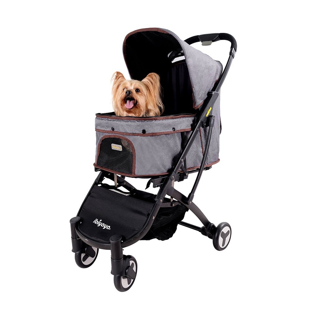 Speedy Fold Pet Buggy – Grey Denim - House Of Pets Delight (HOPD)