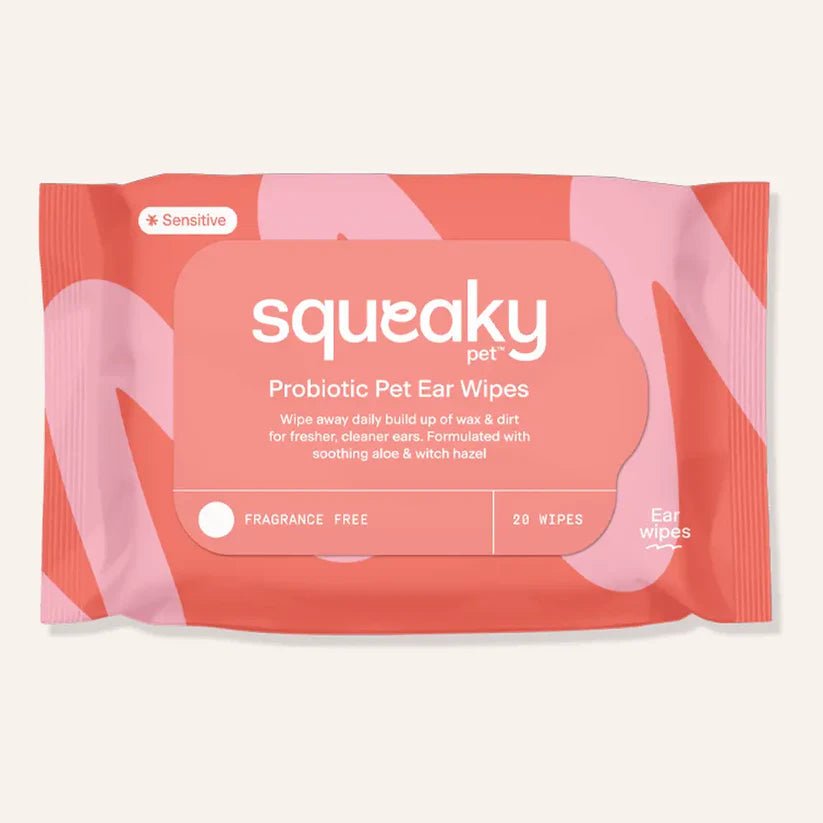 Squeaky – Probiotic Pet Ear Wipes - House Of Pets Delight (HOPD)