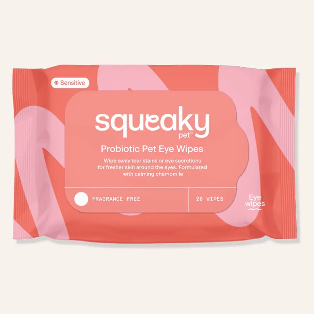 Squeaky – Probiotic Pet Eye Wipes - House Of Pets Delight (HOPD)