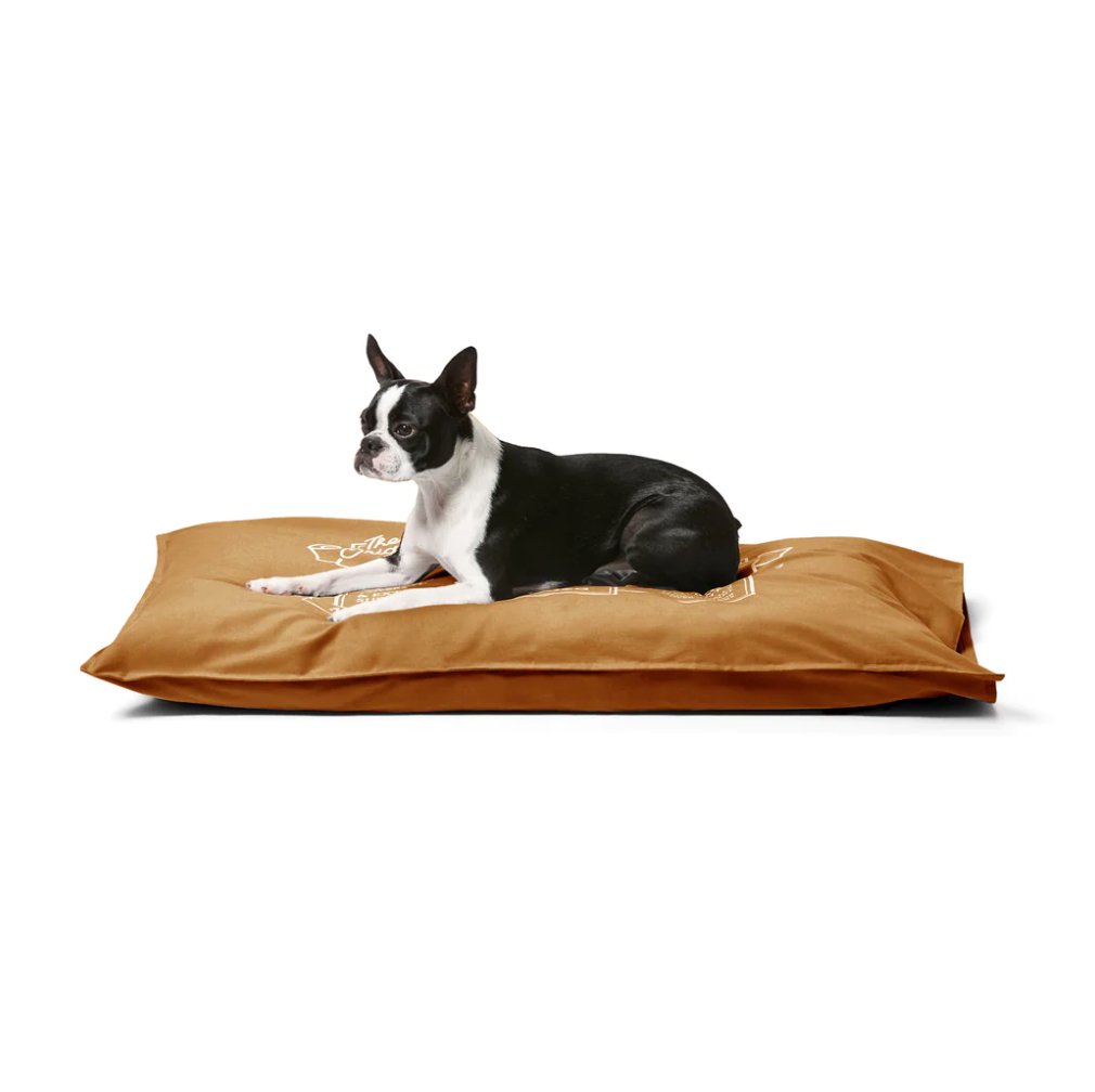 Summer Cotton Canvas Pet Futon - Caramel - House Of Pets Delight (HOPD)