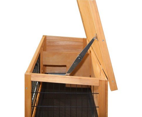 Tall Wooden Pet Coop with Slide out Tray - House Of Pets Delight (HOPD)