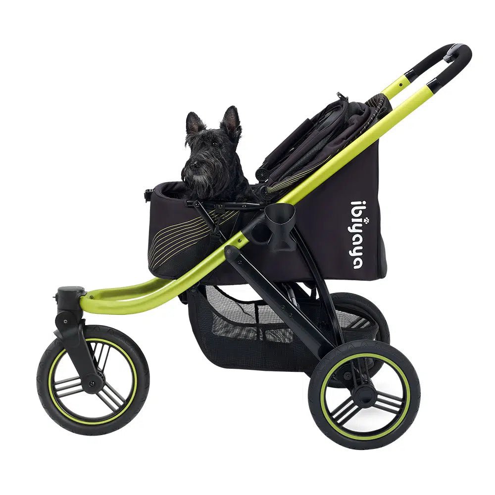 The Beast Pet Jogging Stroller - Jet Black - House Of Pets Delight (HOPD)