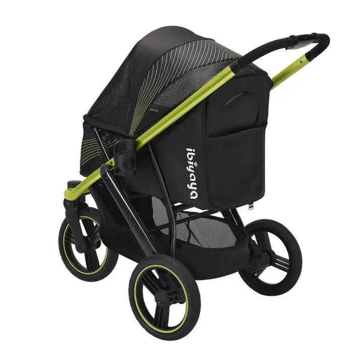 The Beast Pet Jogging Stroller - Jet Black - House Of Pets Delight (HOPD)