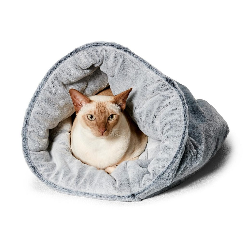 The Cat Bed Chinchilla - Convertible & Reversible - House Of Pets Delight (HOPD)