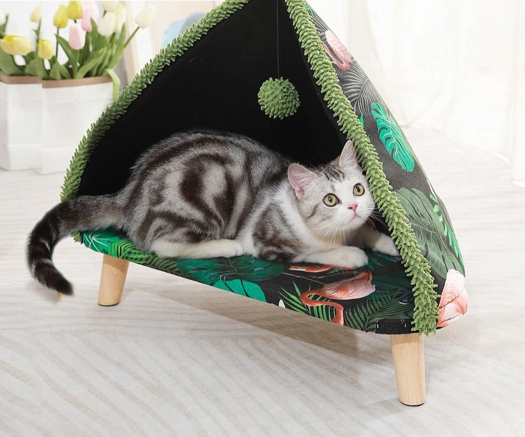 The Tropical Cat Cabana - House Of Pets Delight (HOPD)