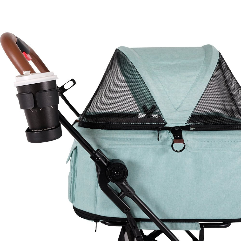 Travois Tri - fold Pet Travel System – Spearmint - House Of Pets Delight (HOPD)