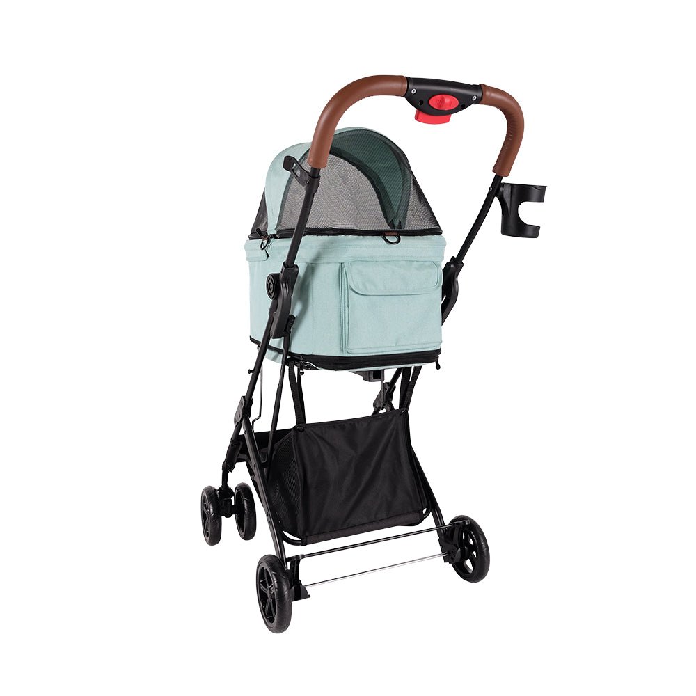 Travois Tri - fold Pet Travel System – Spearmint - House Of Pets Delight (HOPD)