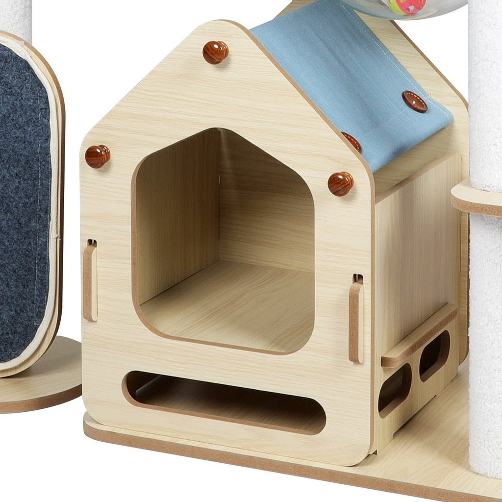 Windmill Wood Cat Condo House 168cm - House Of Pets Delight (HOPD)