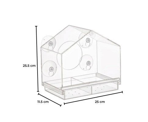 Window Bird Feeder - House Of Pets Delight (HOPD)