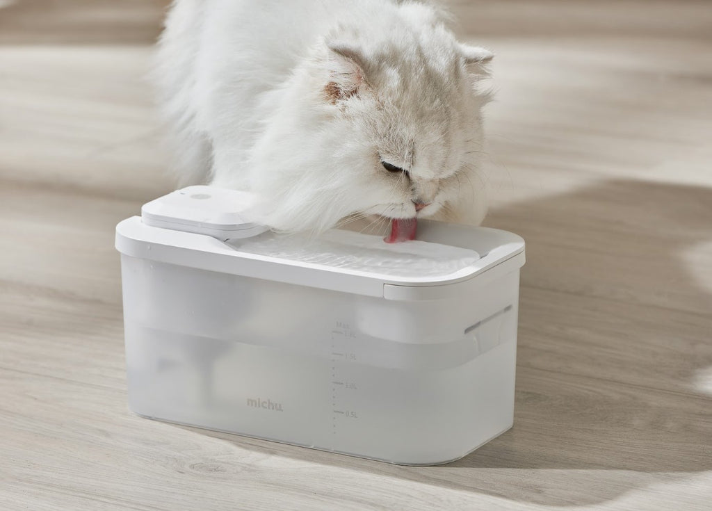 Wireless Cat Water Fountain - Battery Operated Dispenser for Healthy Hydration - House Of Pets Delight (HOPD)