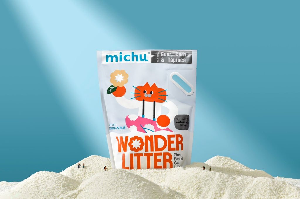 Wonder Litter - Plant - Based & Auto - Box Friendly 2.5kg/6L - House Of Pets Delight (HOPD)