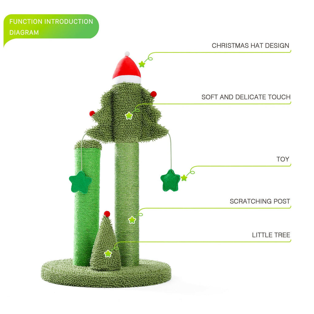 Xmas Cat Scratcher - House Of Pets Delight (HOPD)