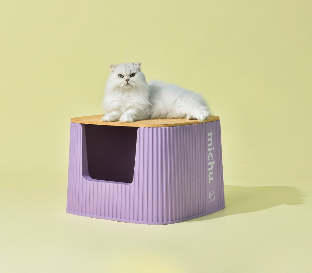 XXL Stella Deluxe Cat Litter Box - Spacious Design with Scoop Included - House Of Pets Delight (HOPD)